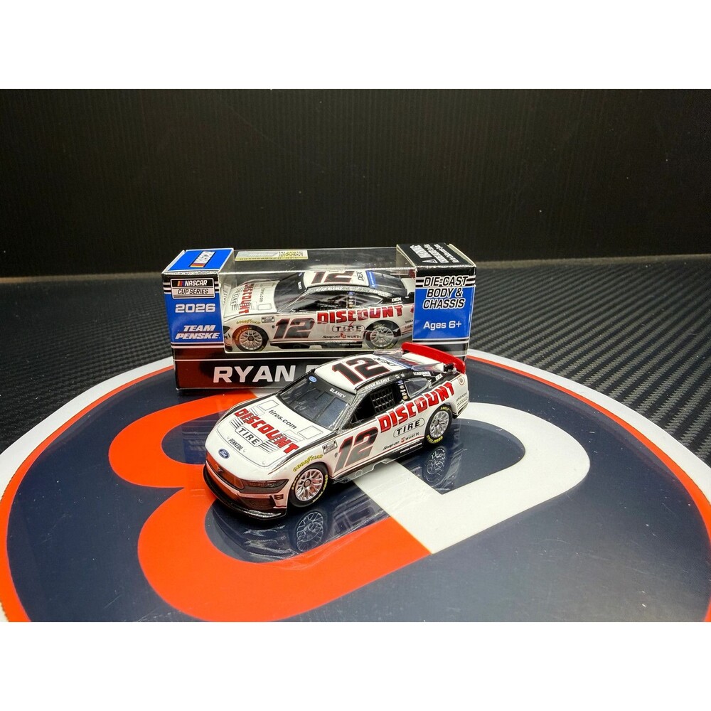 2026 Ryan Blaney 1:64 Discount Tire NASCAR Diecast